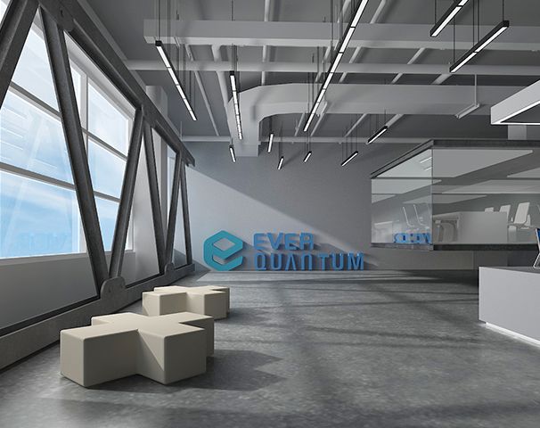 公司前臺設計實景圖