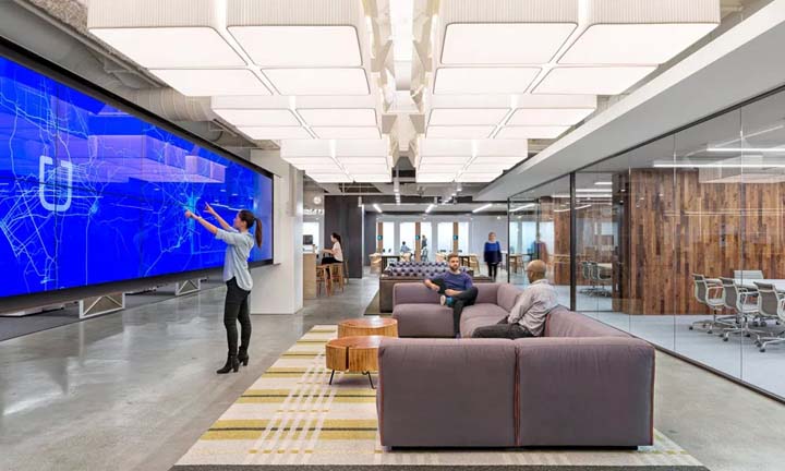 Uber(優(yōu)步)辦公室設(shè)計(jì) 