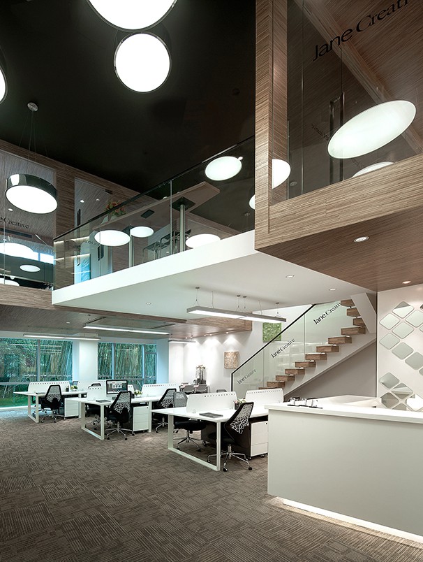 復式辦公室裝修實景圖