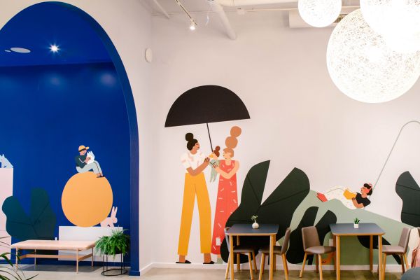 兒童保育中心辦公室設(shè)計(jì)中配色的運(yùn)用